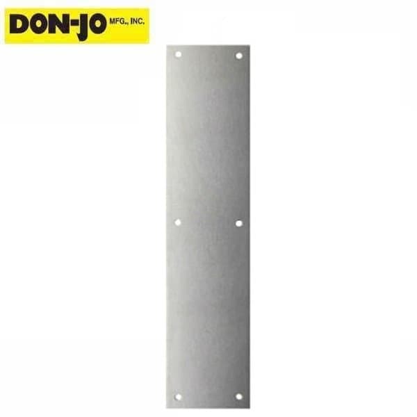 Push Plate, 15" x 3 1/2", Stainless Steel